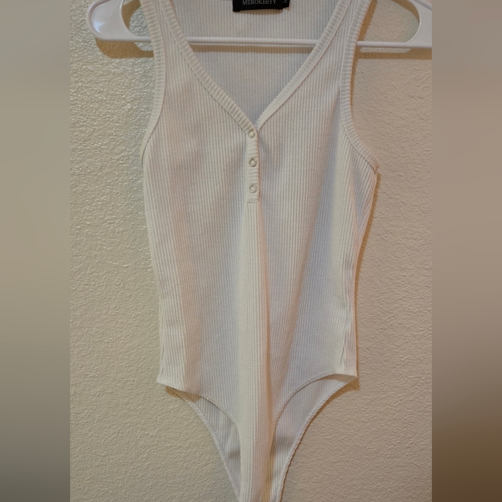 White Bodysuit Small
